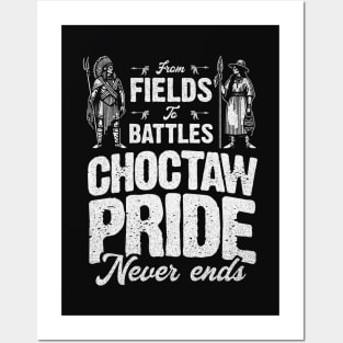 Choctaw Pride : From Fields To Battles Posters and Art